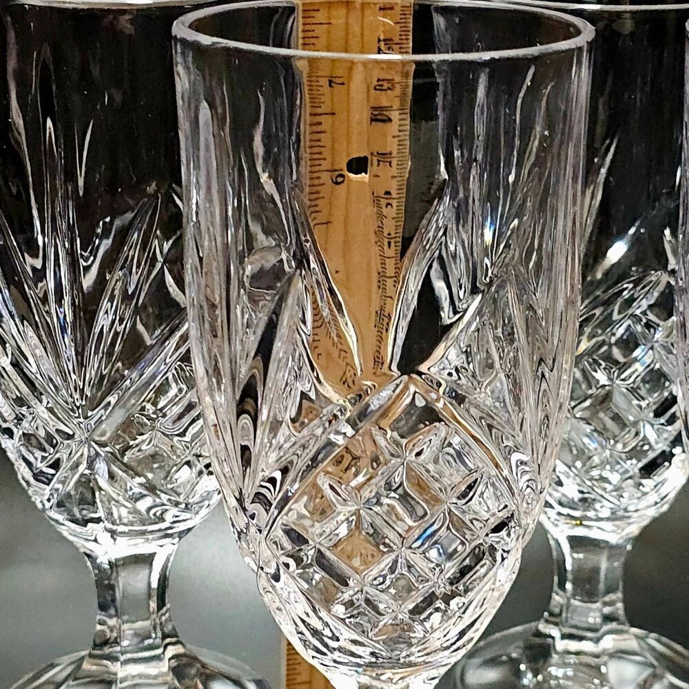 3 Godinger Dublin Ice Tea Glasses 7.75" Shannon fine crystal heritage home bar - Picture 4 of 5